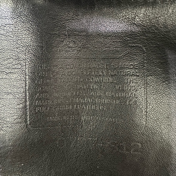 Coach Vintage Bucket Bag Shoulder Purse • Black Leather - Picture 10 of 12